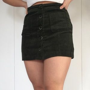 🌟2/$40 Zara Corduroy Mini Skirt